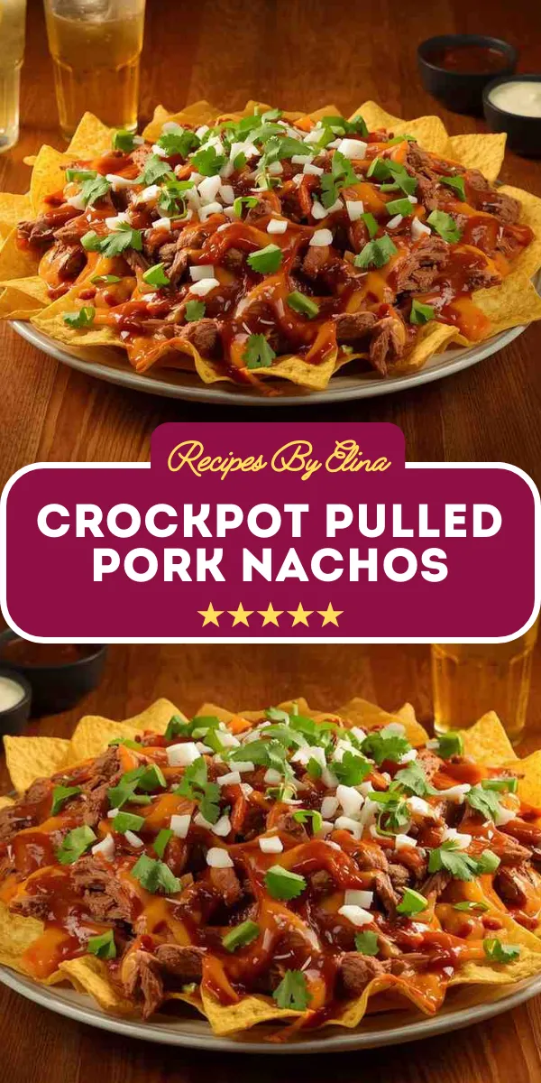 Crockpot Pulled Pork Nachos
