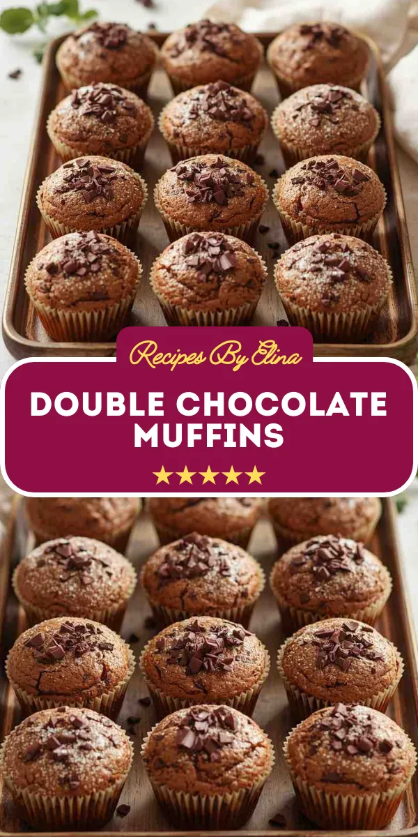 Double Chocolate Muffins