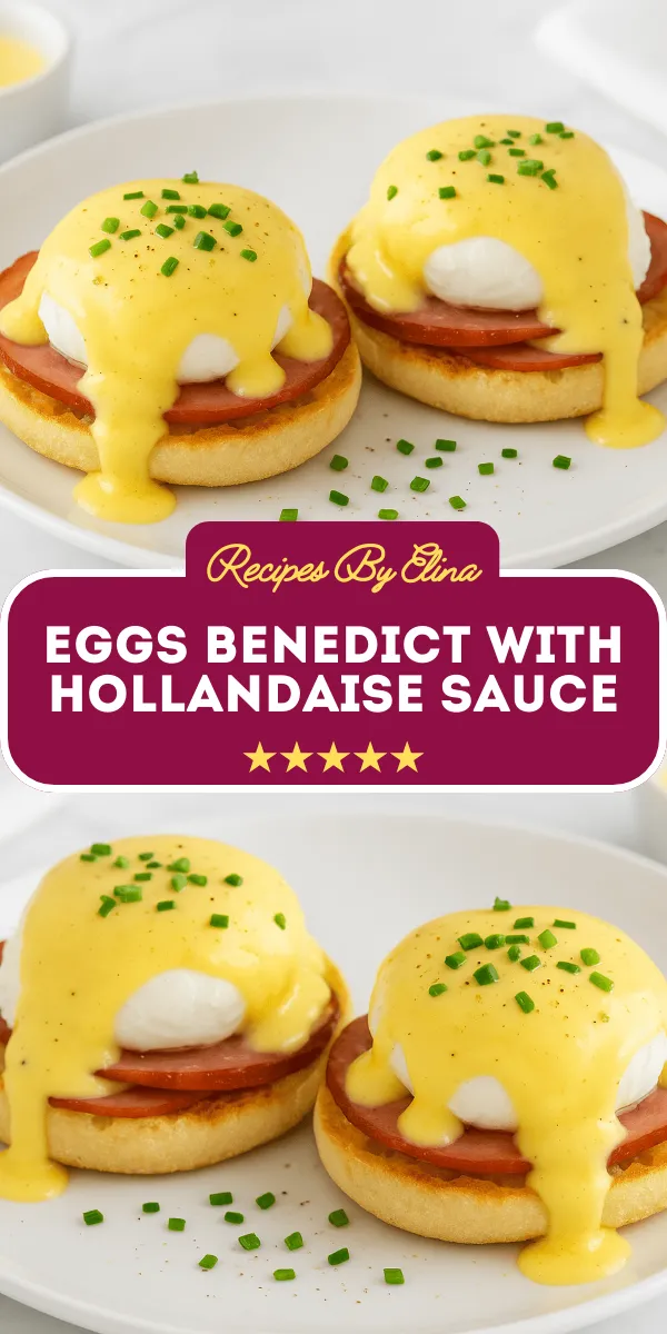 Eggs Benedict with Hollandaise Sauce