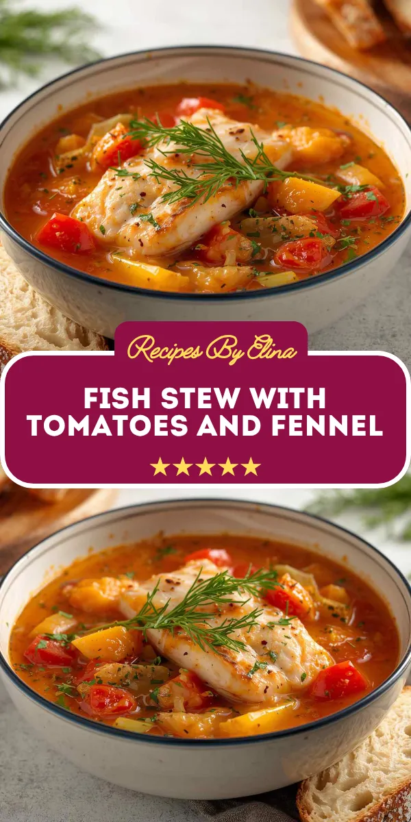 Fish Stew with Tomatoes and Fennel