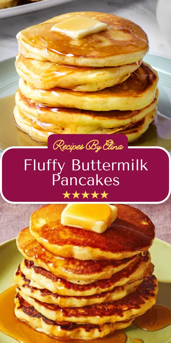 Fluffy Buttermilk Pancakes