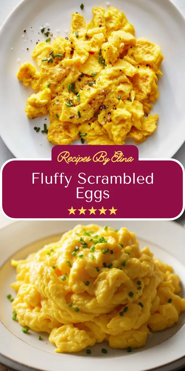 Fluffy Scrambled Eggs