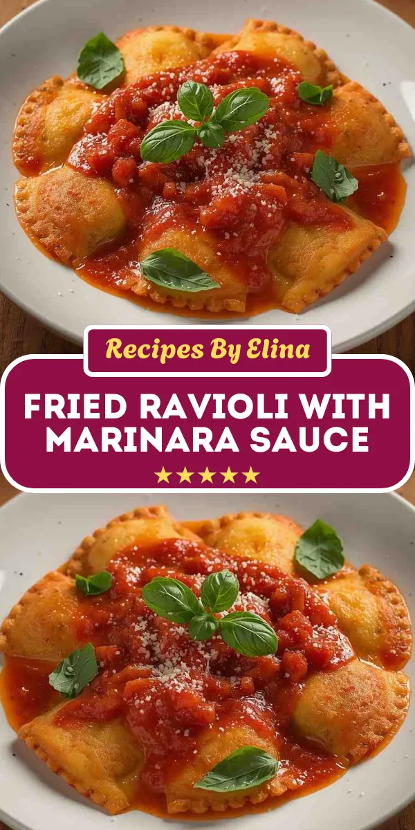 Fried Ravioli with Marinara Sauce