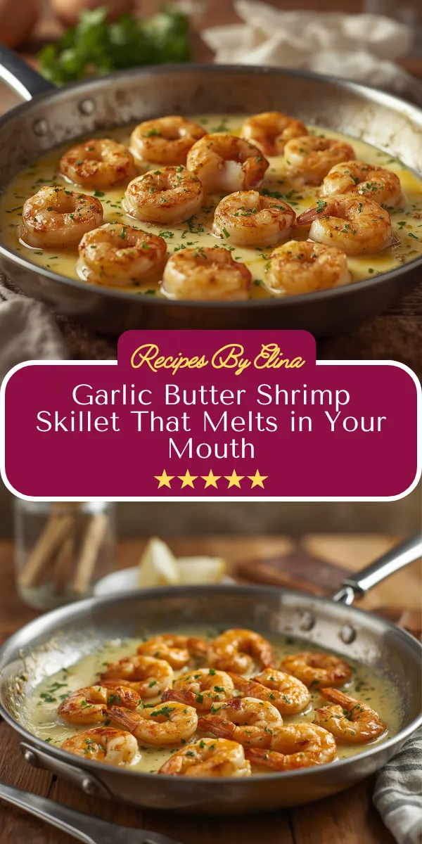 Garlic Butter Shrimp Skillet That Melts in Your Mouth