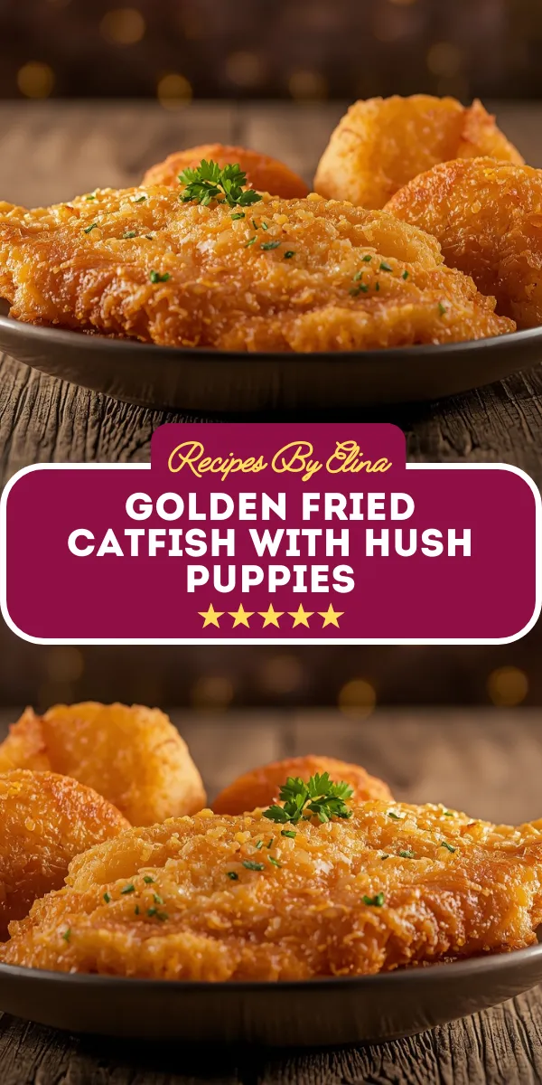 Golden Fried Catfish with Hush Puppies