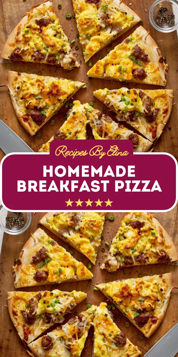 Homemade Breakfast Pizza