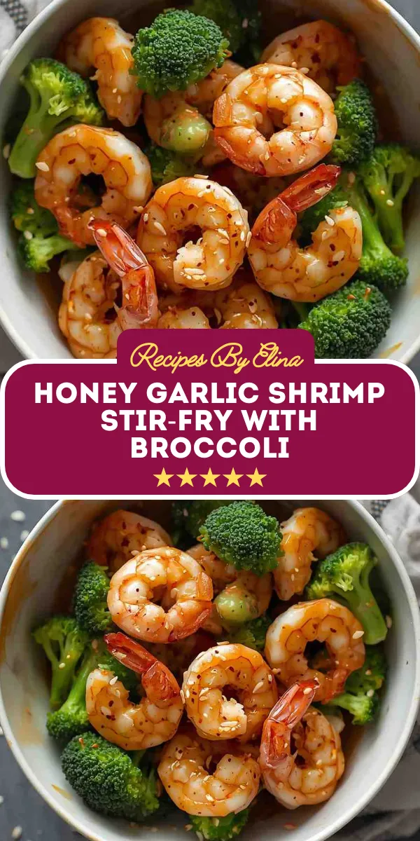 Honey Garlic Shrimp Stir-Fry with Broccoli