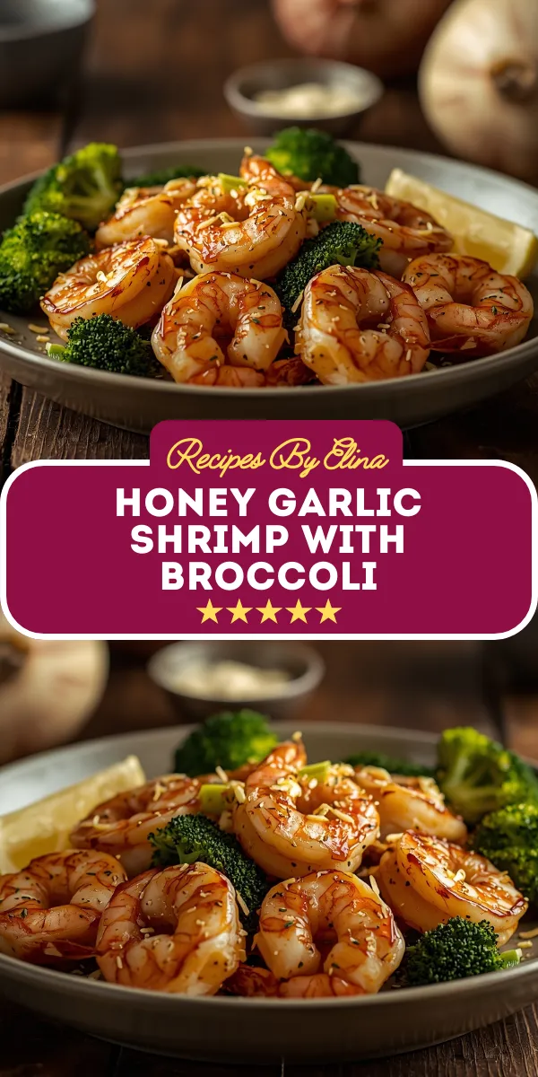 Honey Garlic Shrimp with Broccoli