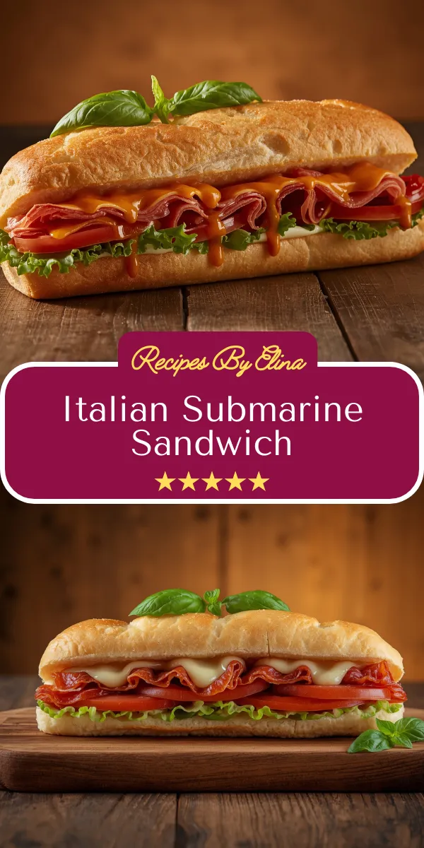 Italian Submarine Sandwich