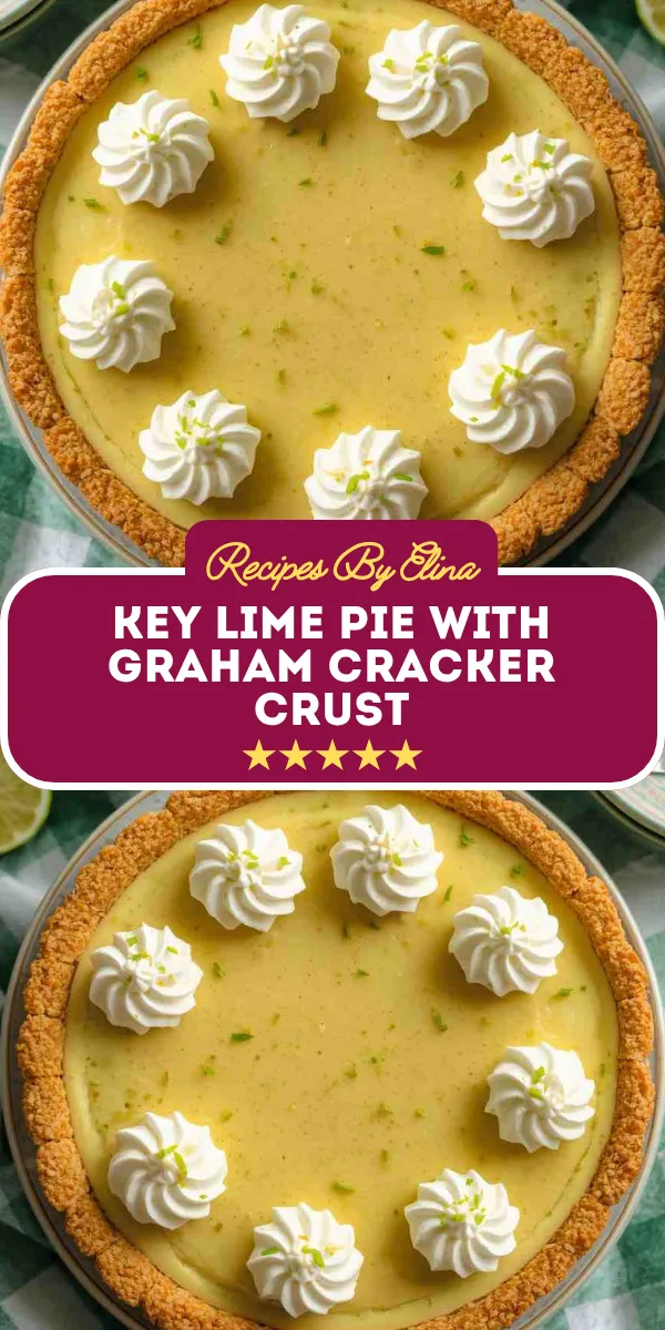 Key Lime Pie with Graham Cracker Crust