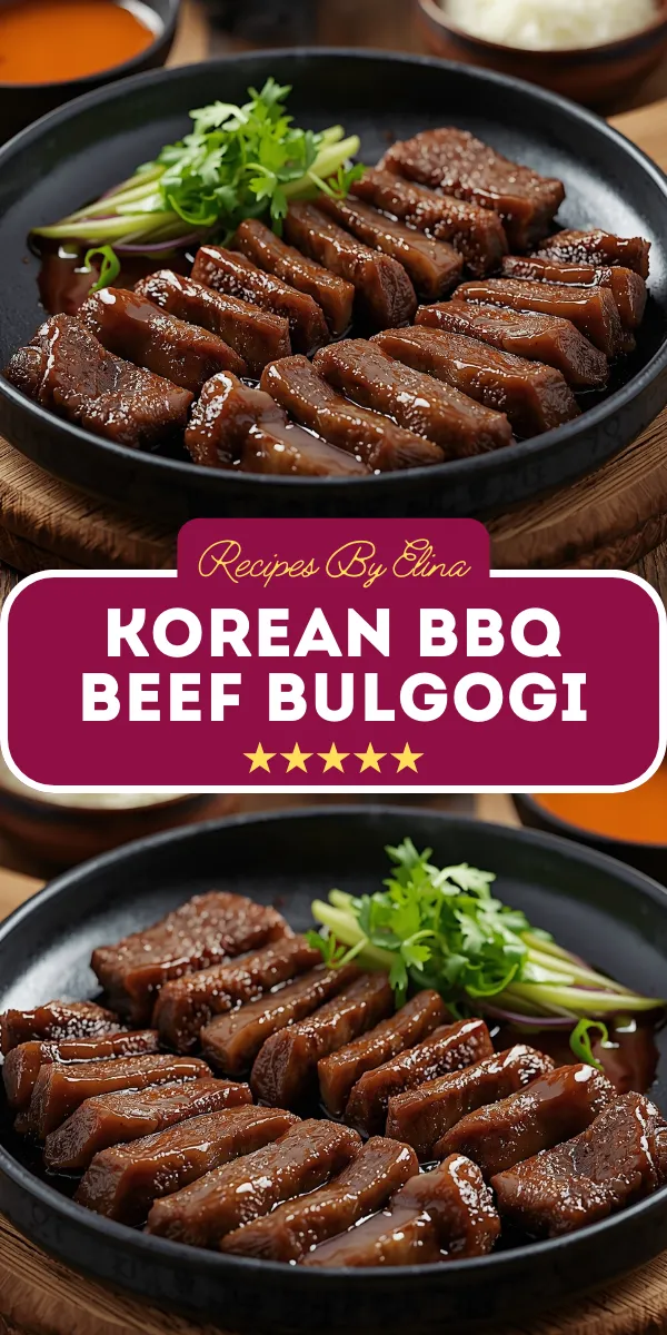 Korean BBQ Beef Bulgogi