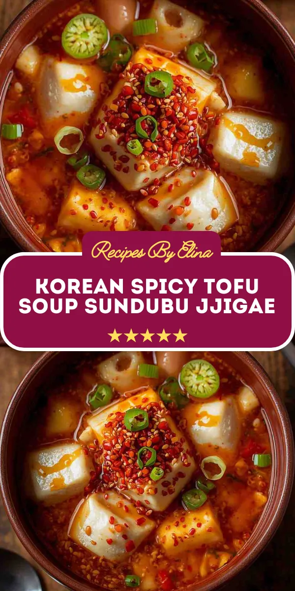 Korean Spicy Tofu Soup Sundubu Jjigae