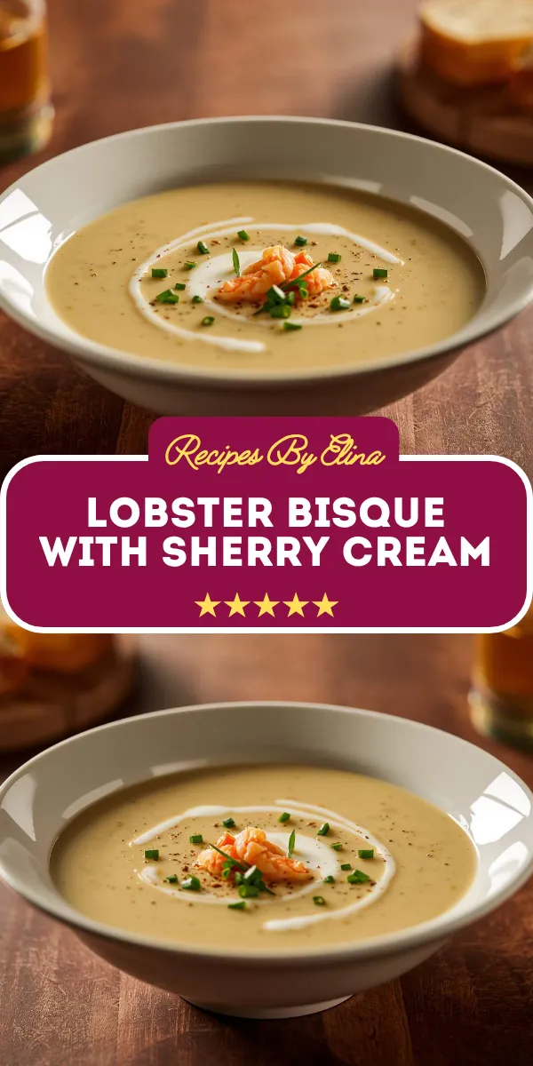 Lobster Bisque with Sherry Cream