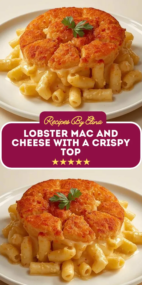 Lobster Mac and Cheese with a Crispy Top
