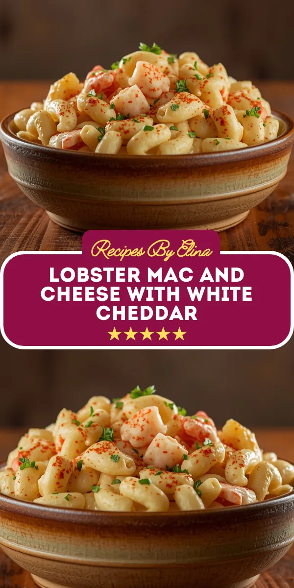 Lobster Mac and Cheese with White Cheddar