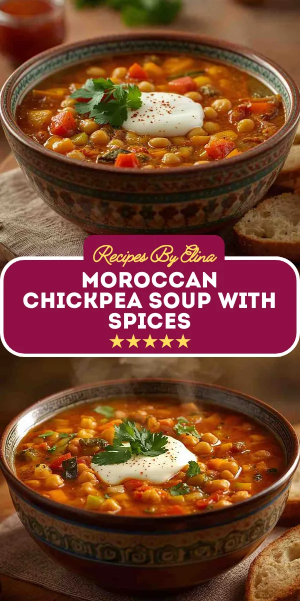 Moroccan Chickpea Soup with Spices