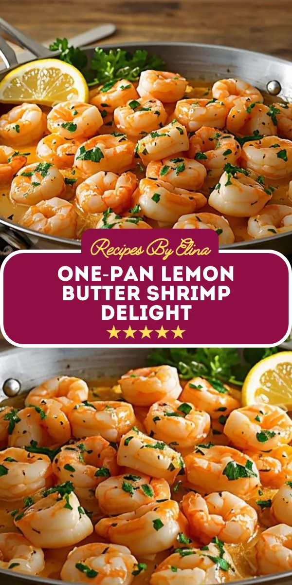 One-Pan Lemon Butter Shrimp Delight