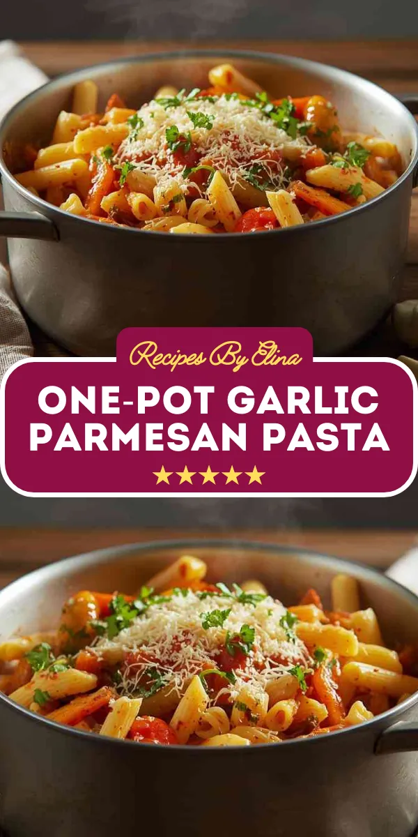 One-Pot Garlic Parmesan Pasta