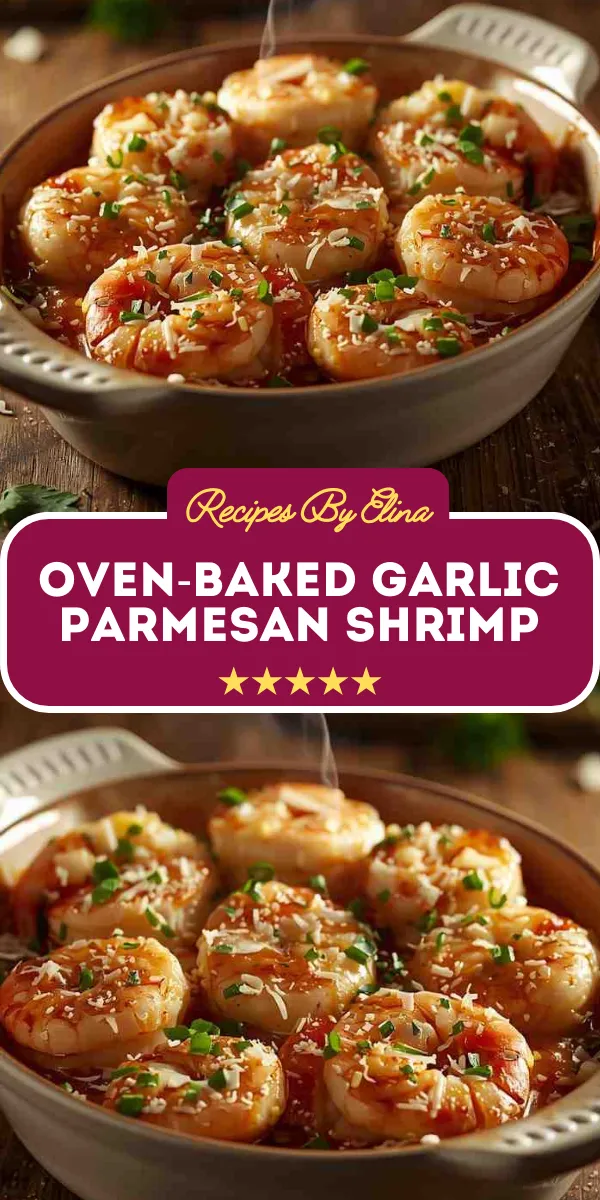 Oven-Baked Garlic Parmesan Shrimp