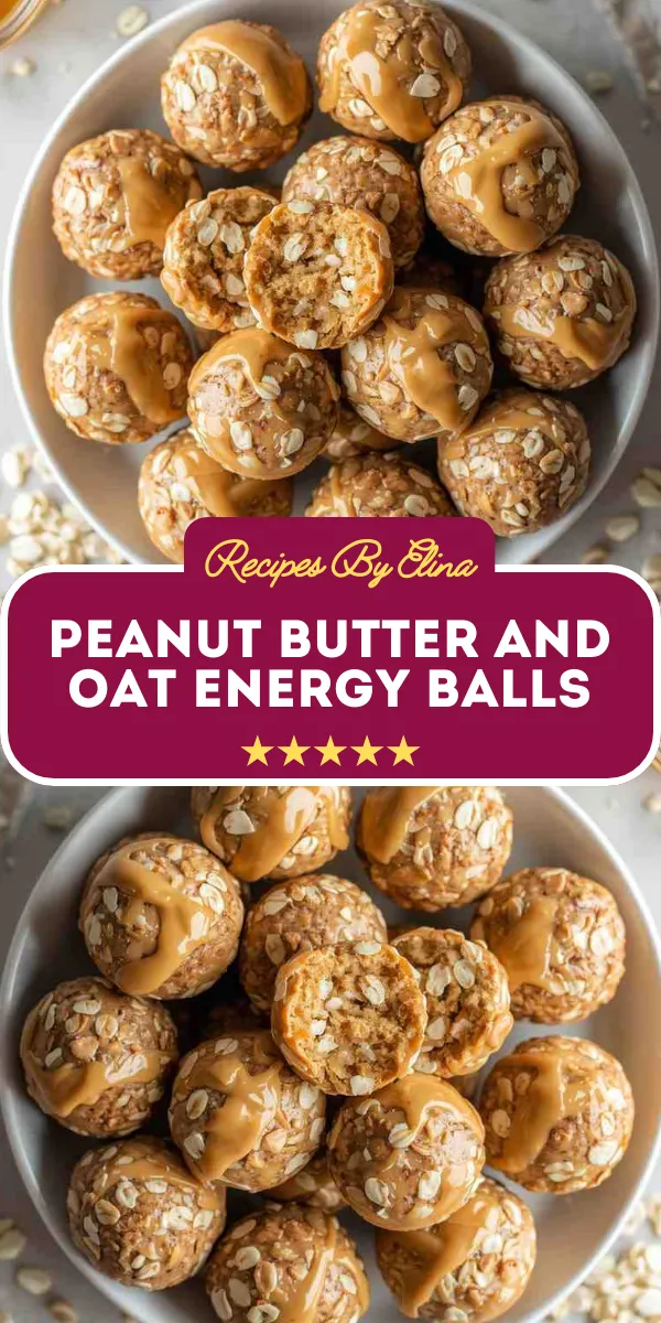 Peanut Butter and Oat Energy Balls