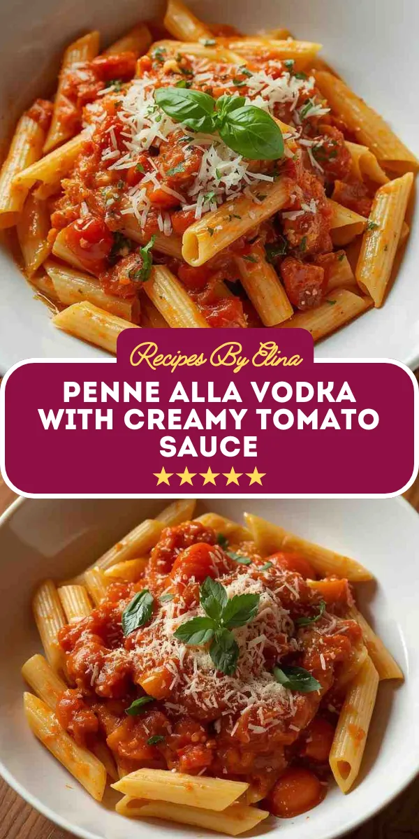 Penne alla Vodka with Creamy Tomato Sauce