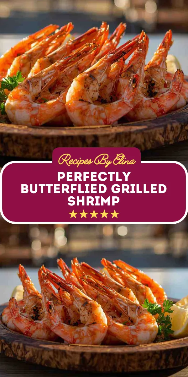 Perfectly Butterflied Grilled Shrimp