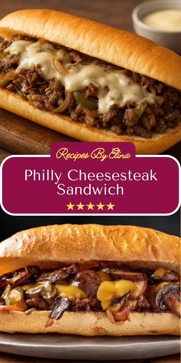 Philly Cheesesteak Sandwich
