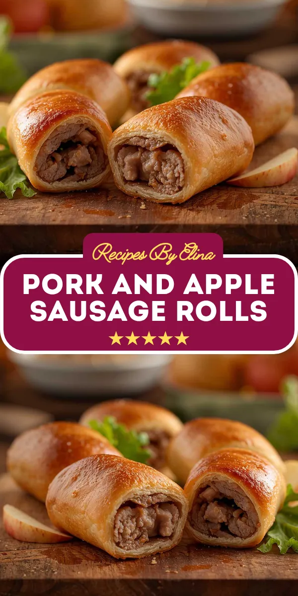 Pork and Apple Sausage Rolls