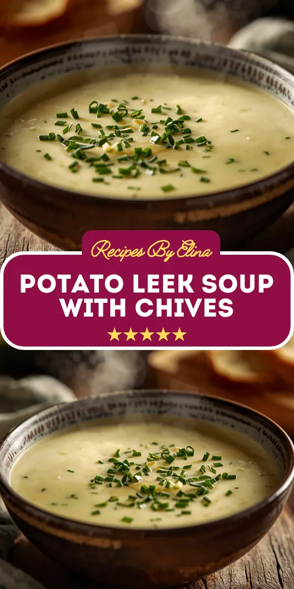 Potato Leek Soup with Chives