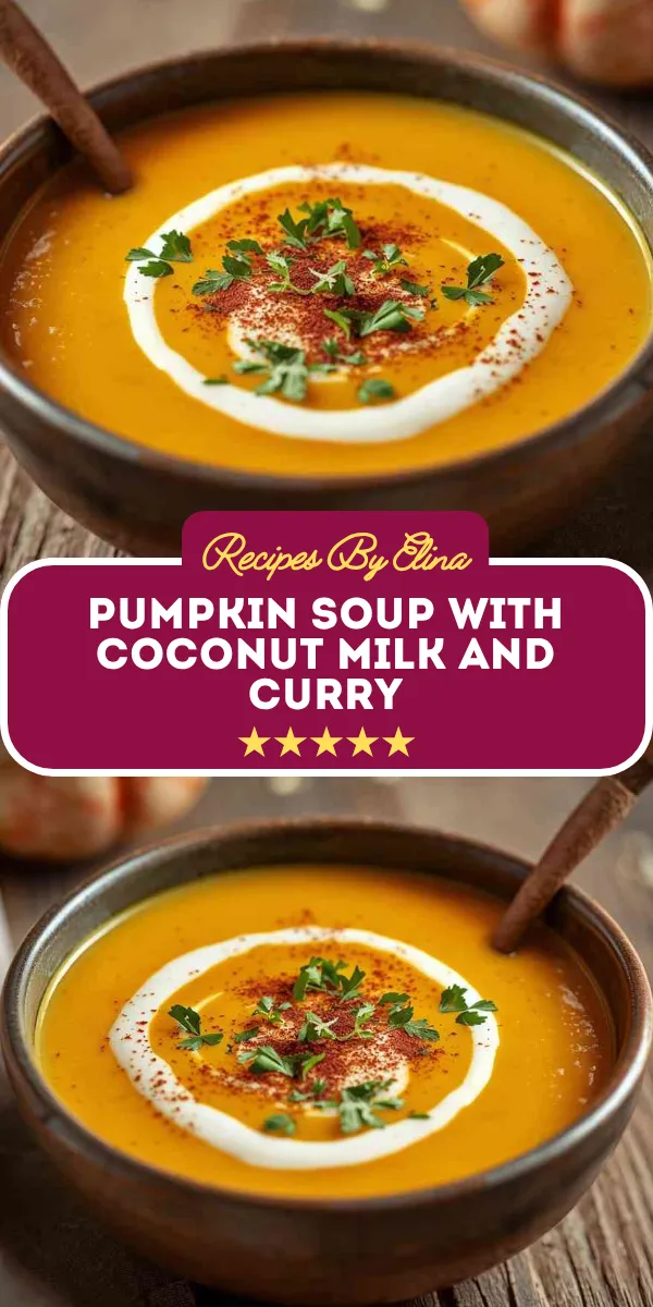 Pumpkin Soup with Coconut Milk and Curry