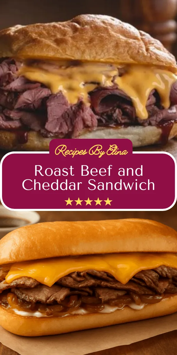 Roast Beef and Cheddar Sandwich