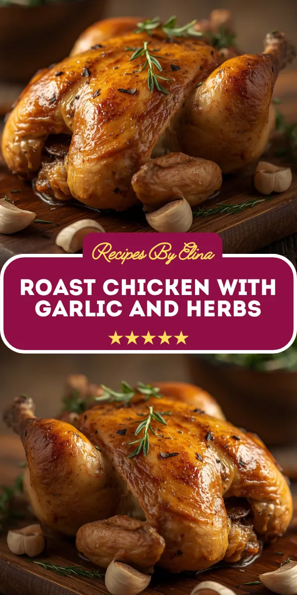 Roast Chicken with Garlic and Herbs