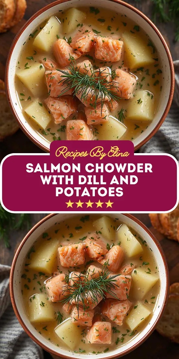 Salmon Chowder with Dill and Potatoes