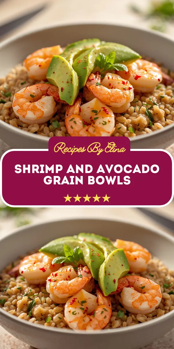 Shrimp and Avocado Grain Bowls