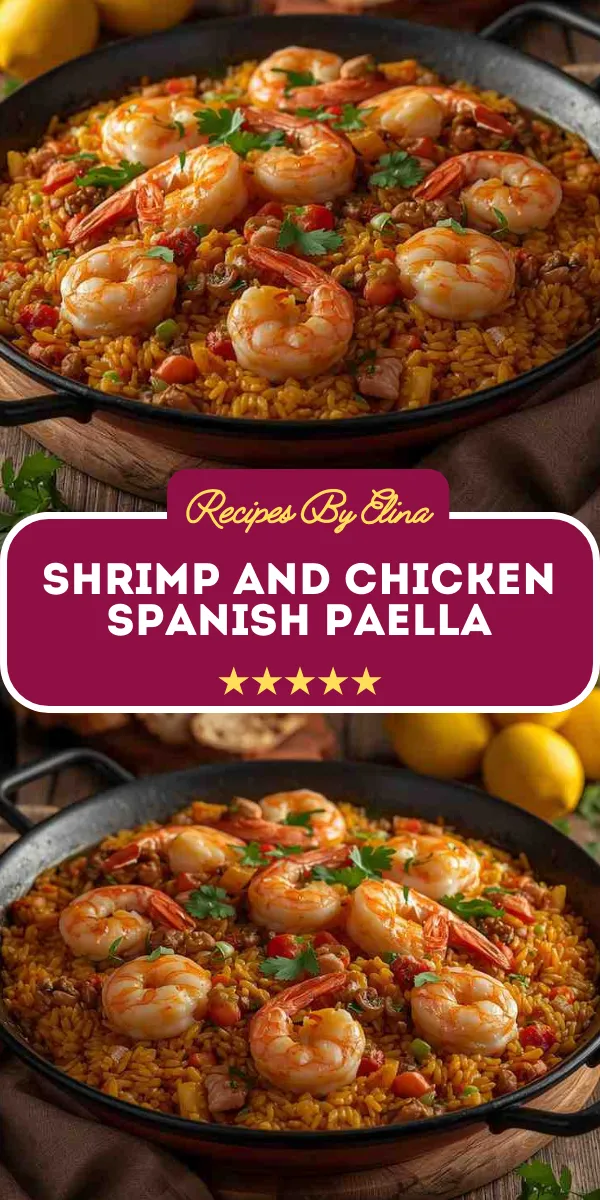 Shrimp and Chicken Spanish Paella