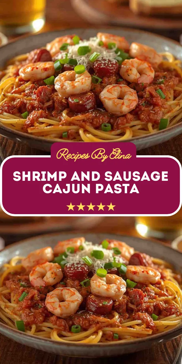 Shrimp and Sausage Cajun Pasta