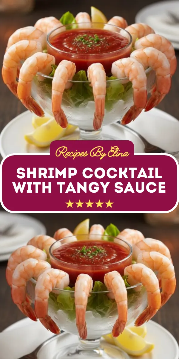 Shrimp Cocktail with Tangy Sauce