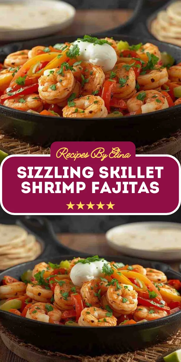 Sizzling Skillet Shrimp Fajitas