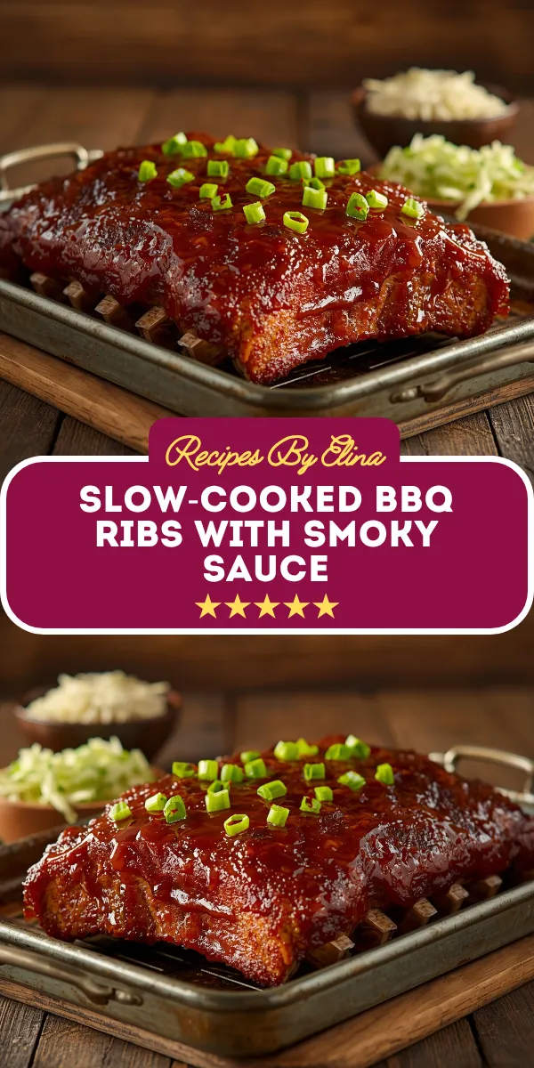 Slow-Cooked BBQ Ribs with Smoky Sauce
