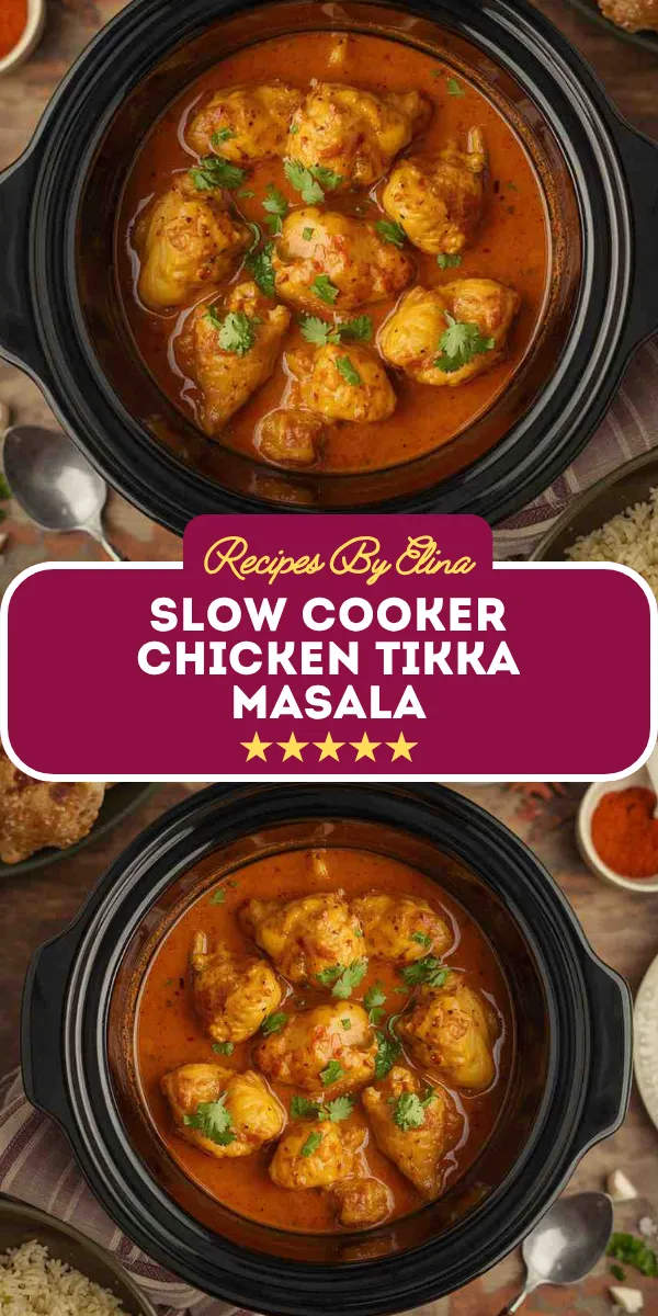 Slow Cooker Chicken Tikka Masala