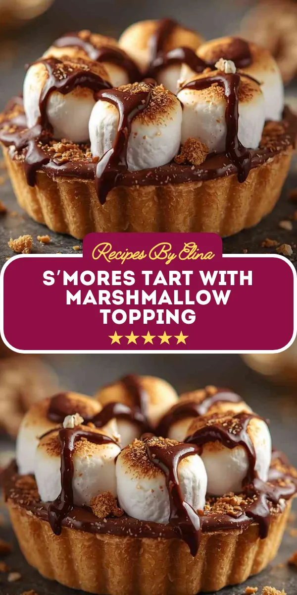 S’mores Tart with Marshmallow Topping