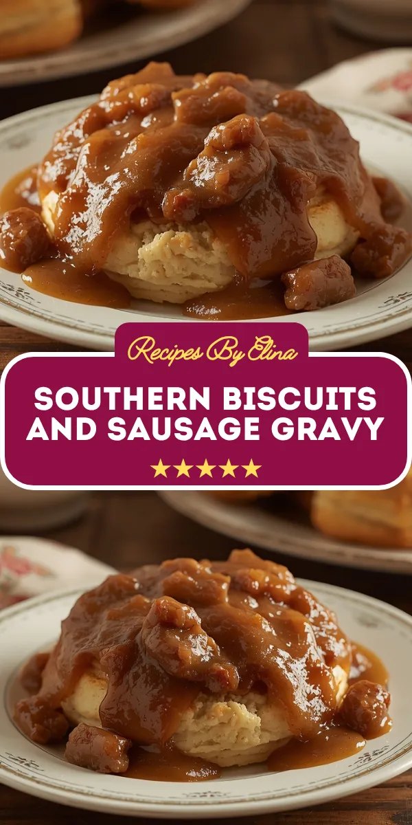 Southern Biscuits and Sausage Gravy