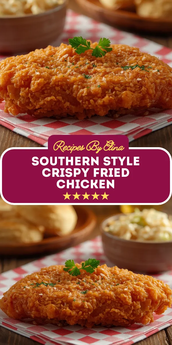 Southern Style Crispy Fried Chicken