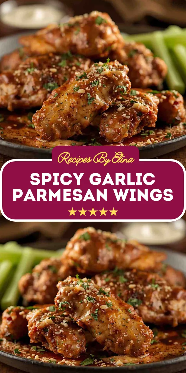 Spicy Garlic Parmesan Wings