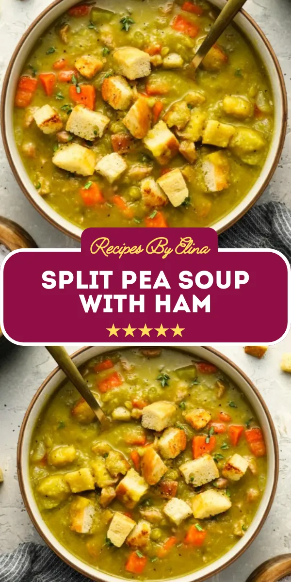 Split Pea Soup with Ham