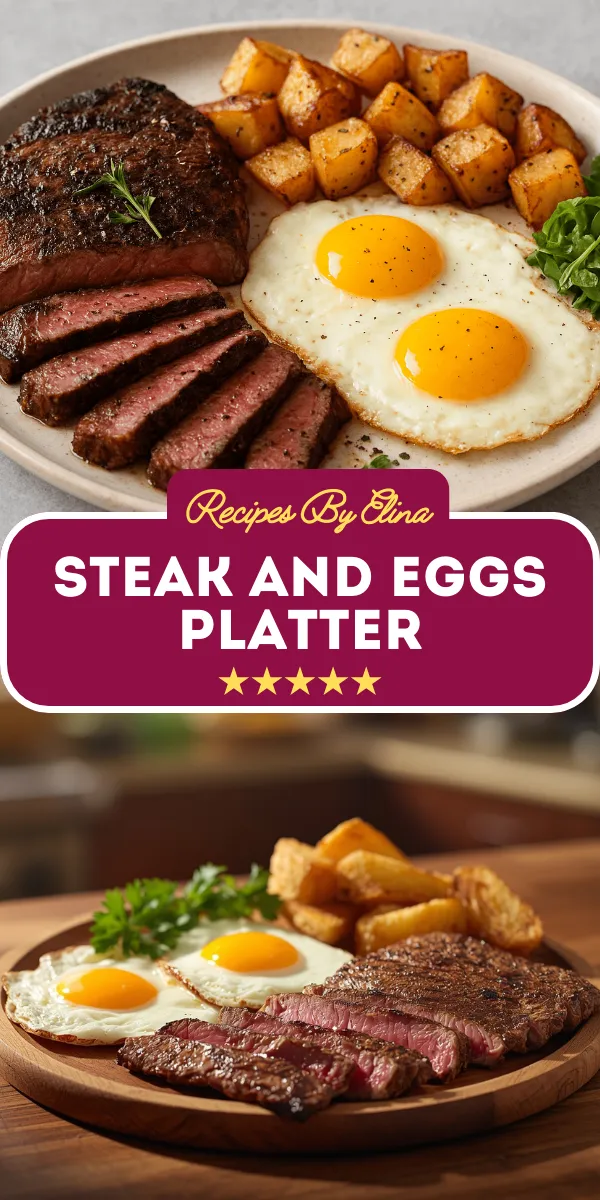 Steak and Eggs Platter