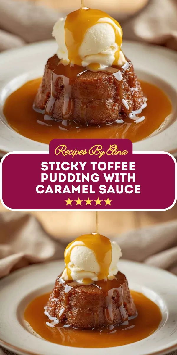 Sticky Toffee Pudding with Caramel Sauce