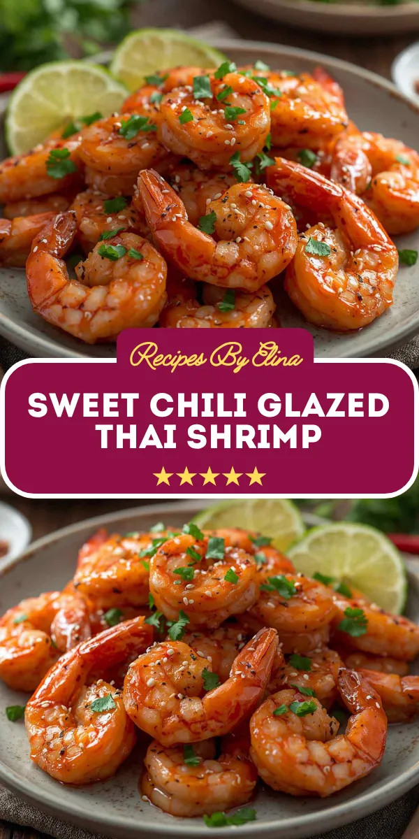 Sweet Chili Glazed Thai Shrimp