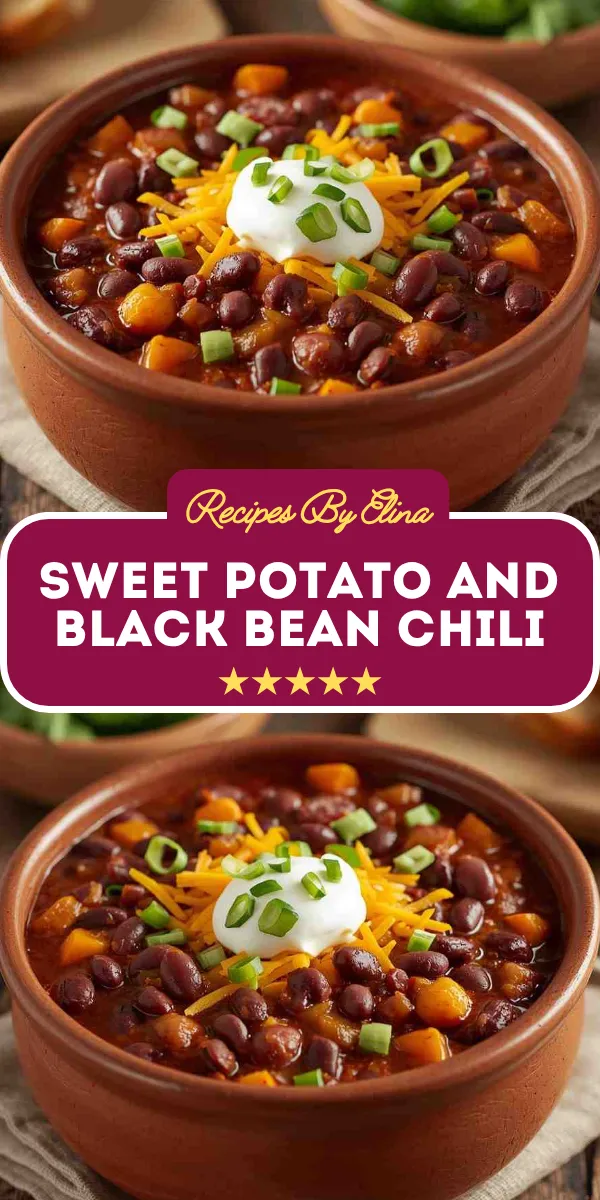Sweet Potato and Black Bean Chili