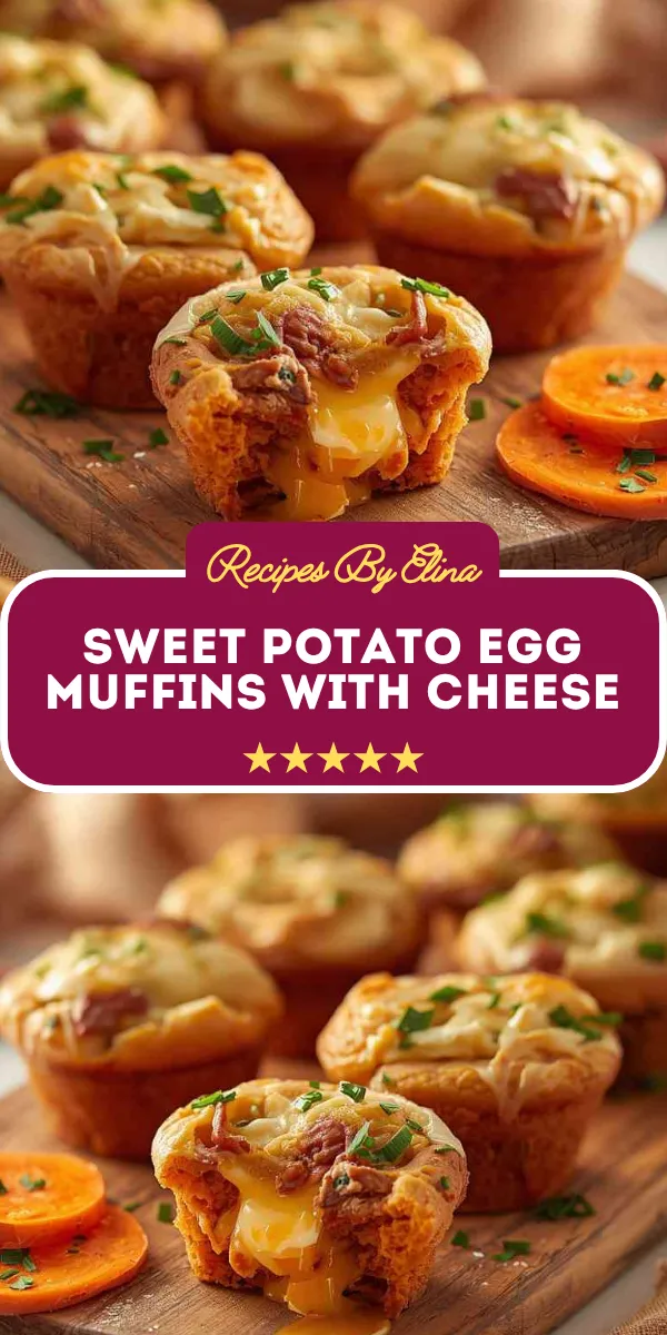 Sweet Potato Egg Muffins with Cheese